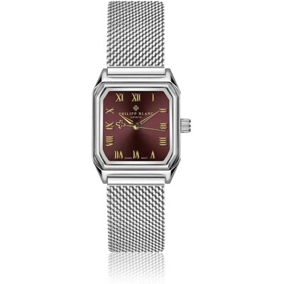Damenuhr Philipp Blanc Martigny Mesh Gris 22x26 mm Femme Damenuhr Philipp Blanc Martigny Mesh Gris 22x26 mm Femme