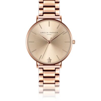 Damenuhr Amelia Parker Gold Sky Link Gold 38 mm Femme Damenuhr Amelia Parker Gold Sky Link Gold 38 mm Femme