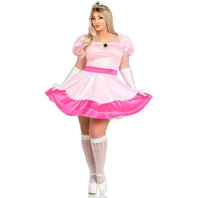 Kleid Damen Leg Avenue Pink Rose 3X/4X Femme Kleid Damen Leg Avenue Pink Rose 3X/4X Femme