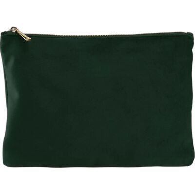 Kosmetiktasche aus Samt Bag Base Vert L Mixte Kosmetiktasche aus Samt Bag Base Vert L Mixte