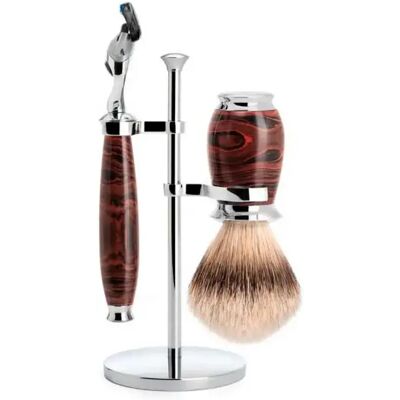 Rasierkit Mühle Purist Ebonite Fusion Pur (x3) Marron TU Mixte Rasierkit Mühle Purist Ebonite Fusion Pur (x3) Marron TU Mixte