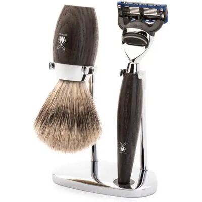 Kit de Rasage Chêne Mühle Kosmo Fusion Pur (x3) Gris TU Mixte Kit de Rasage Chêne Mühle Kosmo Fusion Pur (x3) Gris TU Mixte