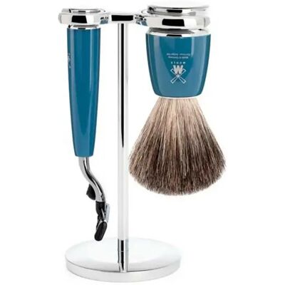 Rasierkit Mühle Rytmo Mach3 Pur (x3) Bleu TU Mixte Rasierkit Mühle Rytmo Mach3 Pur (x3) Bleu TU Mixte