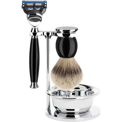 Rasierkit Mühle Sophist Fusion Pur (x4) Noir TU Mixte Rasierkit Mühle Sophist Fusion Pur (x4) Noir TU Mixte