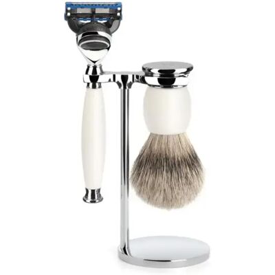 Rasierkit Mühle Sophist Fusion Pur (x3) Blanc TU Mixte Rasierkit Mühle Sophist Fusion Pur (x3) Blanc TU Mixte