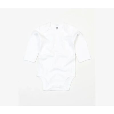 Langarmbody Baby Babybugz Blanc 6/12 mois Mixte Langarmbody Baby Babybugz Blanc 6/12 mois Mixte