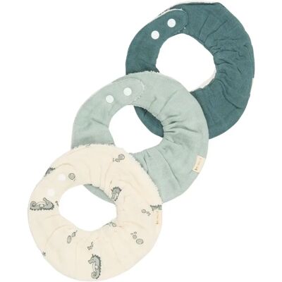 Baby Lätzchen Fabelab Under The Sea (x3) Bleu TU Mixte Baby Lätzchen Fabelab Under The Sea (x3) Bleu TU Mixte