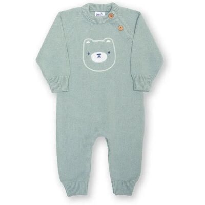 Strickoverall für Babys Kite Baby Bear Vert 6/9 mois Mixte Strickoverall für Babys Kite Baby Bear Vert 6/9 mois Mixte
