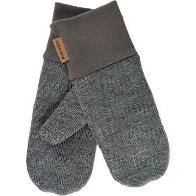 Lurex-Strickhandschuhe für Babys Mikk-Line Gris 0/2 ans Mixte Lurex-Strickhandschuhe für Babys Mikk-Line Gris 0/2 ans Mixte