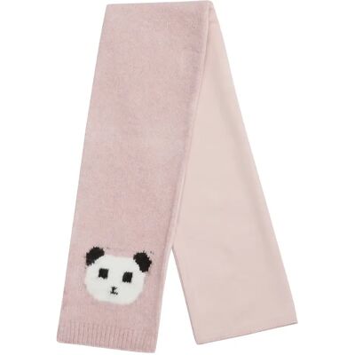 Strickschal mit Panda-Muster in Intarsien für Babys s.Oliver Rose TU Mixte Strickschal mit Panda-Muster in Intarsien für Babys s.Oliver Rose TU Mixte