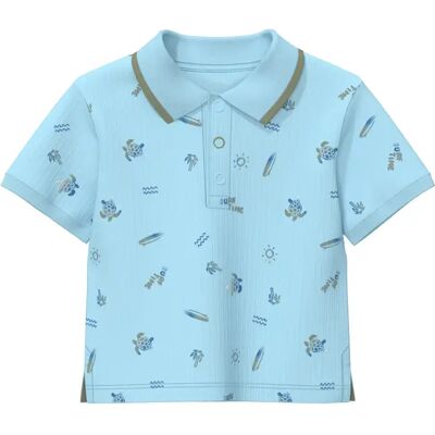 Rippstrick-Polo mit Allover-Print für Babys s.Oliver Turquoise 2 Jahre Mixte Rippstrick-Polo mit Allover-Print für Babys s.Oliver Turquoise 2 Jahre Mixte