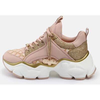 Damen vegane Nappa-Sneaker Buffalo Binary Glam L Beige 39 Femme Damen vegane Nappa-Sneaker Buffalo Binary Glam L Beige 39 Femme