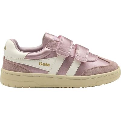 Kinder Schuhe Gola Viper Glimmer Strap Rose 30 Mixte Kinder Schuhe Gola Viper Glimmer Strap Rose 30 Mixte