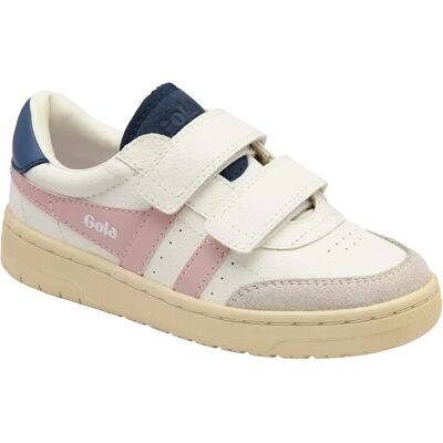 Kinder Schuhe Gola Falcon Strap Blanc 34 Mixte Kinder Schuhe Gola Falcon Strap Blanc 34 Mixte
