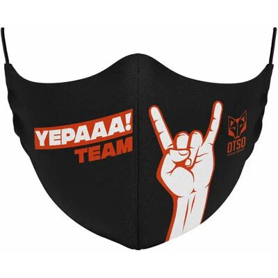 Gesichtsmaske Otso Face Yepaaa Noir S/M Mixte Gesichtsmaske Otso Face Yepaaa Noir S/M Mixte