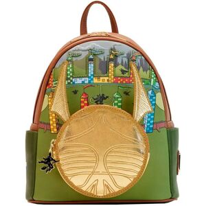 Kinderrucksack Loungefly Harry Potter Golden Snitch Vert 20,62x27,5x10 cm Mixte Kinderrucksack Loungefly Harry Potter Golden Snitch Vert 20,62x27,5x10 cm Mixte