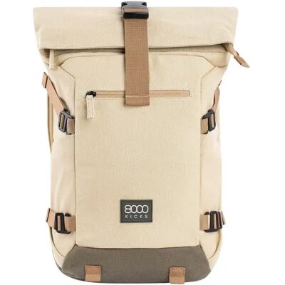 Erweiterbarer 3-in-1 Hanfrucksack 8000Kicks Nomad Beige TU Mixte Erweiterbarer 3-in-1 Hanfrucksack 8000Kicks Nomad Beige TU Mixte