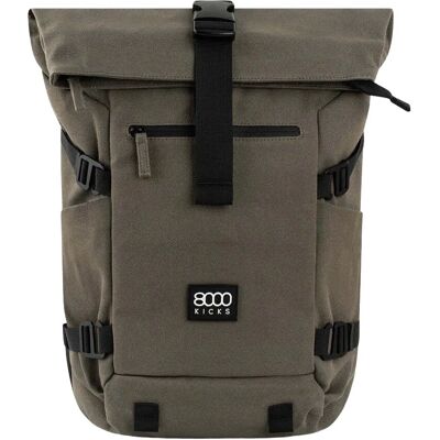 Erweiterbarer 3-in-1 Hanfrucksack 8000Kicks Nomad Vert TU Mixte Erweiterbarer 3-in-1 Hanfrucksack 8000Kicks Nomad Vert TU Mixte