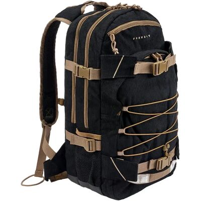 Rucksack Brandit Forvert Cord Louis Noir TU Mixte Rucksack Brandit Forvert Cord Louis Noir TU Mixte