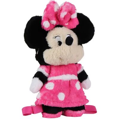 Rucksack aus Plüsch Cerda Disney Minnie Rose 17x30x11 cm Mixte Rucksack aus Plüsch Cerda Disney Minnie Rose 17x30x11 cm Mixte