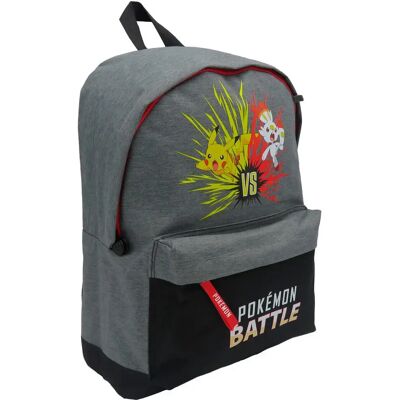 Rucksack Kind Cyp Brands Pokemon Battle Gris 41x30 cm Mixte Rucksack Kind Cyp Brands Pokemon Battle Gris 41x30 cm Mixte