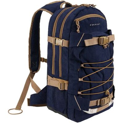 Rucksack Kind Forvert Cord Louis Bleu TU Mixte Rucksack Kind Forvert Cord Louis Bleu TU Mixte
