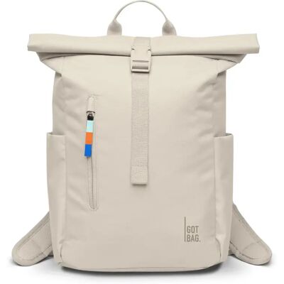 Rucksack Got Bag Rolltop Easy Small Beige TU Mixte Rucksack Got Bag Rolltop Easy Small Beige TU Mixte