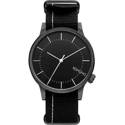 Uhr Komono Winston Regal Nato Schwarz TU Mixte Uhr Komono Winston Regal Nato Schwarz TU Mixte