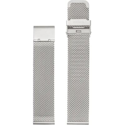Uhrenarmband Komono Strap 20 Mesh Silber 20 Mixte Uhrenarmband Komono Strap 20 Mesh Silber 20 Mixte
