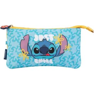 Dreifaches Etui Kind Erik Disney Stitch Bleu TU Mixte Dreifaches Etui Kind Erik Disney Stitch Bleu TU Mixte