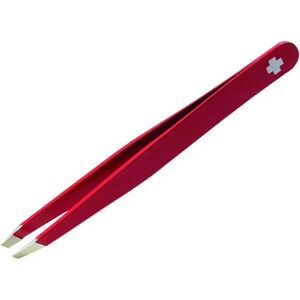 Rubis Klassische Pinzette - Schräg Spitze - Satinrot - Augenbrauenpflege Rubis Klassische Pinzette - Schräg Spitze - Satinrot - Augenbrauenpflege