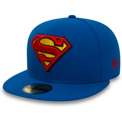 Kappe New Era Character essential 59fifty Superman Bleu 7 1/4 Homme Kappe New Era Character essential 59fifty Superman Bleu 7 1/4 Homme