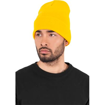 Mütze Flexfit heavyweight long Jaune TU Mixte Mütze Flexfit heavyweight long Jaune TU Mixte