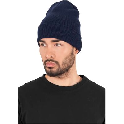 Mütze Flexfit heavyweight long Bleu TU Mixte Mütze Flexfit heavyweight long Bleu TU Mixte