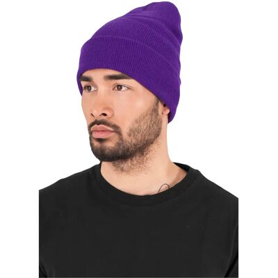 Mütze Flexfit heavyweight long Violet TU Mixte Mütze Flexfit heavyweight long Violet TU Mixte