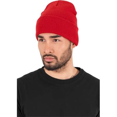 Mütze Flexfit heavyweight long Rouge TU Mixte Mütze Flexfit heavyweight long Rouge TU Mixte