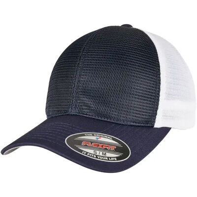 Kappe Urban Classics 360 omnimesh zweifarbig Bleu S/M Mixte Kappe Urban Classics 360 omnimesh zweifarbig Bleu S/M Mixte