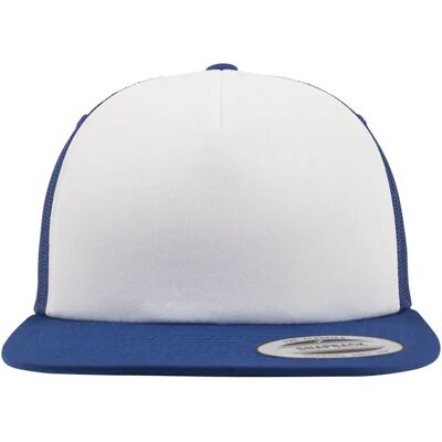 Kappe Flexfit foam with white front Bleu TU Mixte Kappe Flexfit foam with white front Bleu TU Mixte