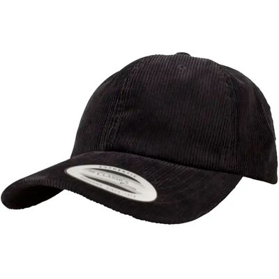 Kappe Flexfit low profile corduroy dad Noir TU Mixte Kappe Flexfit low profile corduroy dad Noir TU Mixte