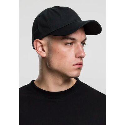 Kappe Flexfit low profile cotton twill Noir Junior Mixte Kappe Flexfit low profile cotton twill Noir Junior Mixte