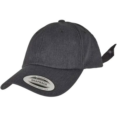 Kappe Flexfit satin bow dad Gris TU Mixte Kappe Flexfit satin bow dad Gris TU Mixte