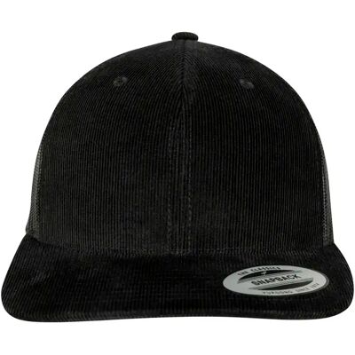 Kappe Flexfit corduroy retro Noir TU Mixte Kappe Flexfit corduroy retro Noir TU Mixte