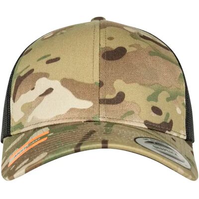 Urban Classics Urban Classic retro multicam® Kappe Marron TU Mixte Urban Classics Urban Classic retro multicam® Kappe Marron TU Mixte