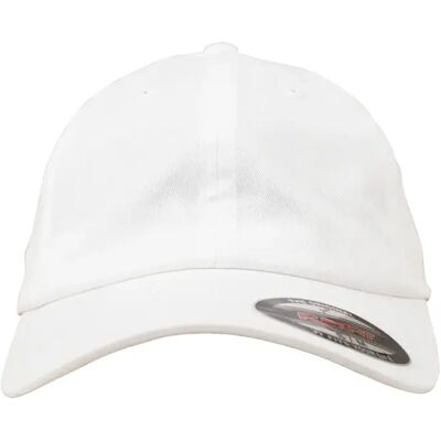 Kappe Flexfit cotton twill dad Blanc S/M Mixte Kappe Flexfit cotton twill dad Blanc S/M Mixte