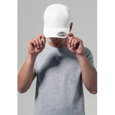 Kappe Flexfit curved Classique Blanc TU Mixte Kappe Flexfit curved Classique Blanc TU Mixte