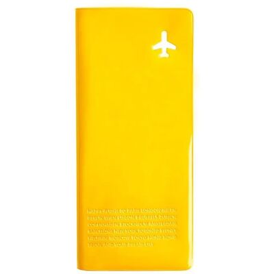 Reisepass-Schutz Alife Design Travel Organizer Jaune TU Mixte Reisepass-Schutz Alife Design Travel Organizer Jaune TU Mixte