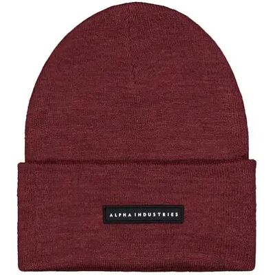 Mütze Alpha Industries Rubber Rouge TU Mixte Mütze Alpha Industries Rubber Rouge TU Mixte