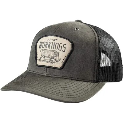 Snapback Cap Ariat WorkHog Gris TU Homme Snapback Cap Ariat WorkHog Gris TU Homme