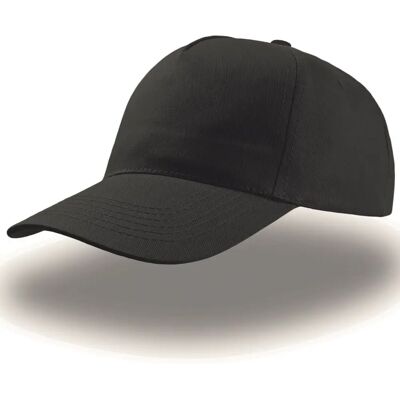 Baseball Kappe Atlantis Headwear Start Five Noir 58 cm Mixte Baseball Kappe Atlantis Headwear Start Five Noir 58 cm Mixte