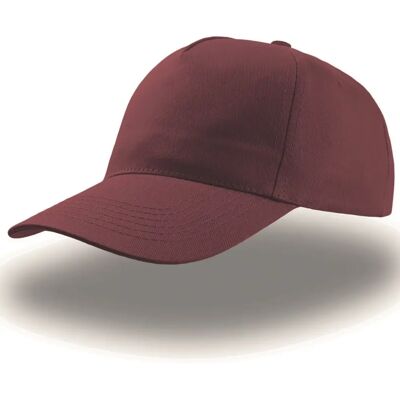 Baseball Kappe Atlantis Headwear Start Five Rouge 58 cm Mixte Baseball Kappe Atlantis Headwear Start Five Rouge 58 cm Mixte